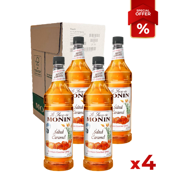 Caramel Salted Syrup MONIN, 1L