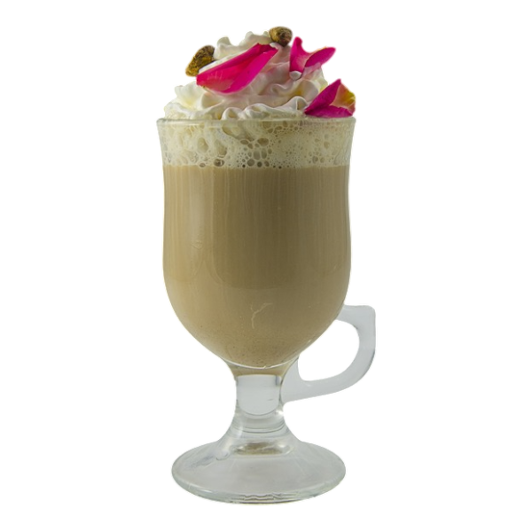 Pistachio Rose Latte