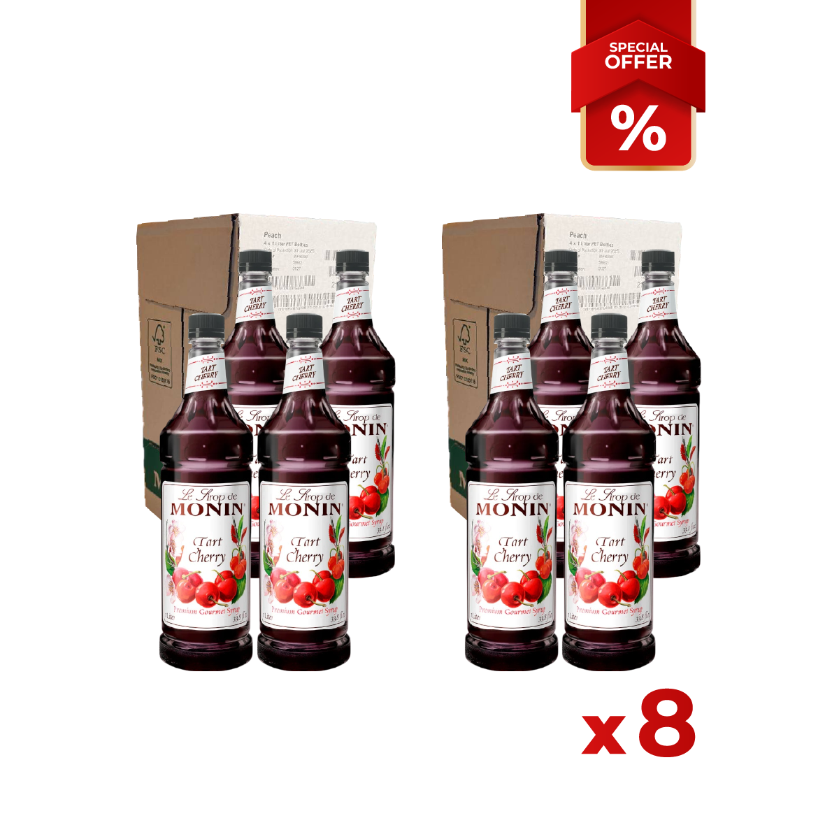 Cherry Tart Syrup MONIN, 1L