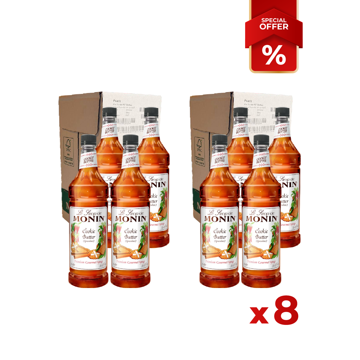 Butter Cookie Syrup MONIN, 1L