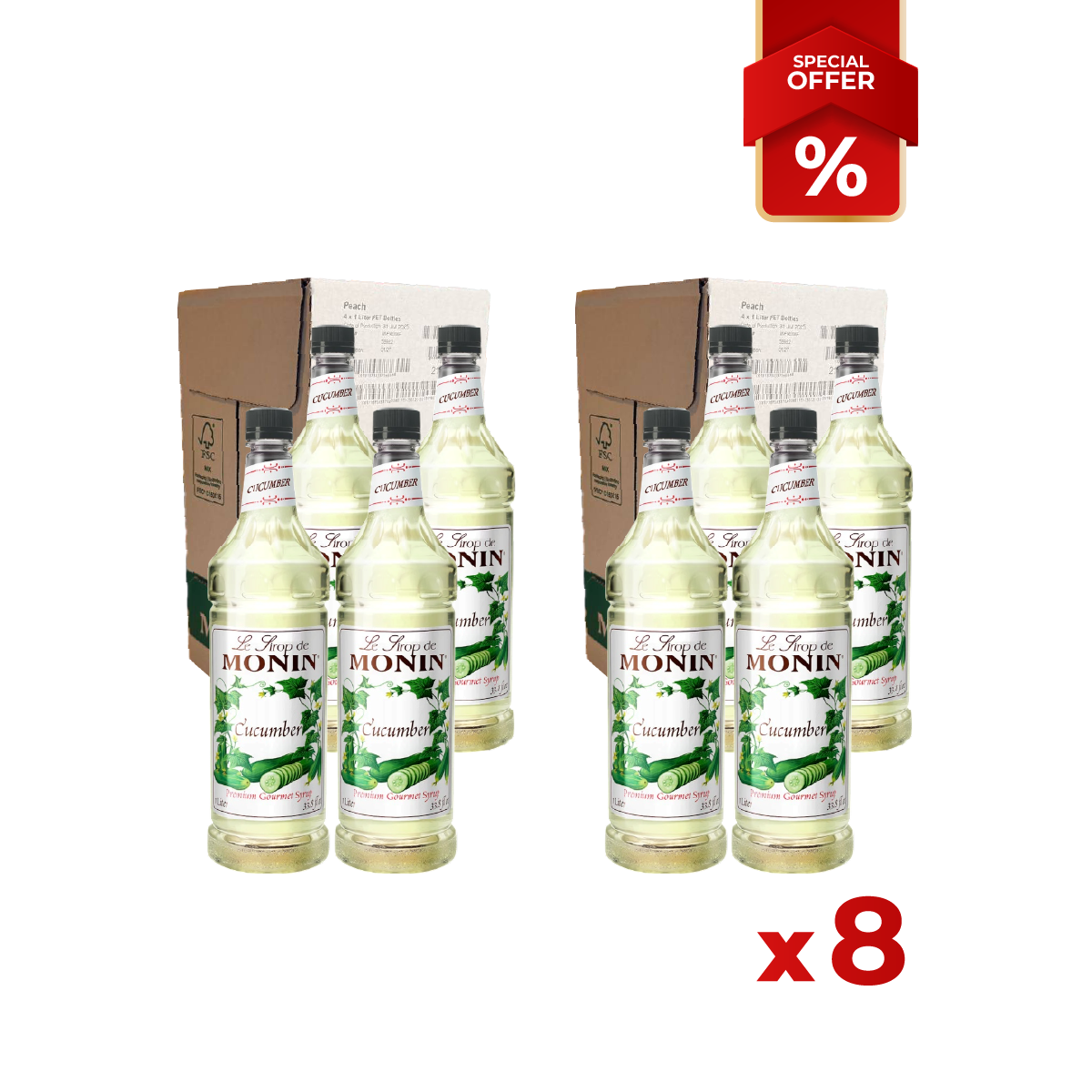 Sirop de Concombre MONIN, 1L