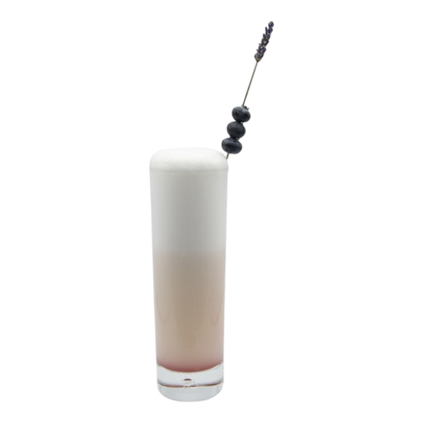 Blue Lavender Gin Fizz
