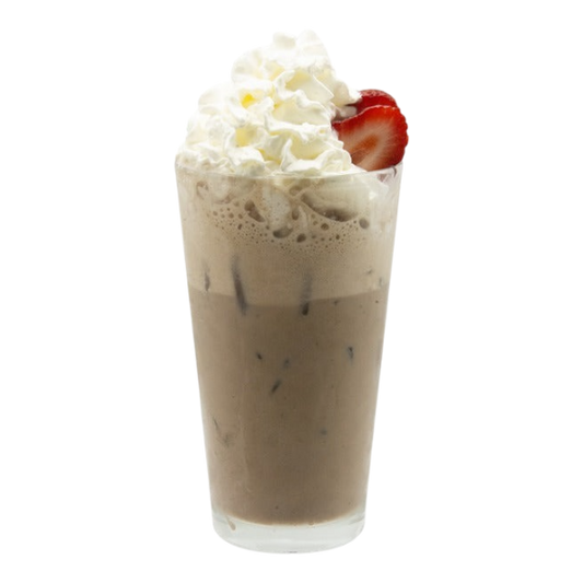 Strawberry Rose Iced Mocha