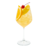 White Peach Sangria Mocktail