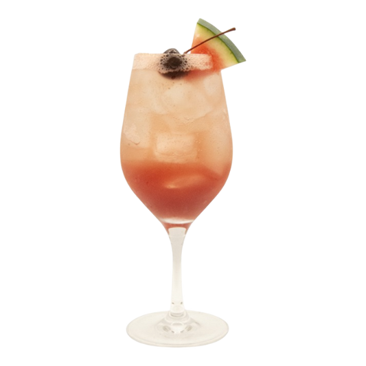 Watermelon Cherry Shrub