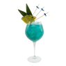 Blue Skies Mocktail