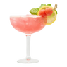 Dragon Fruit Melon Margarita