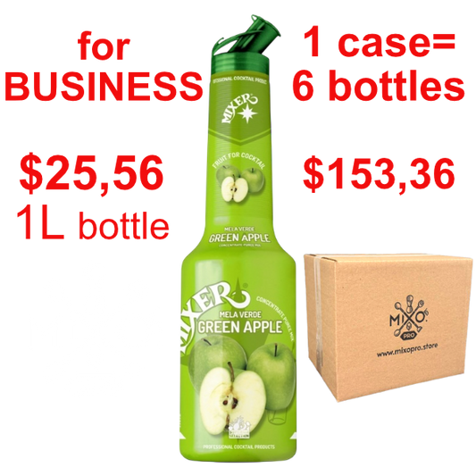 Green Apple Fruit Syrup Puree MIXER B2B