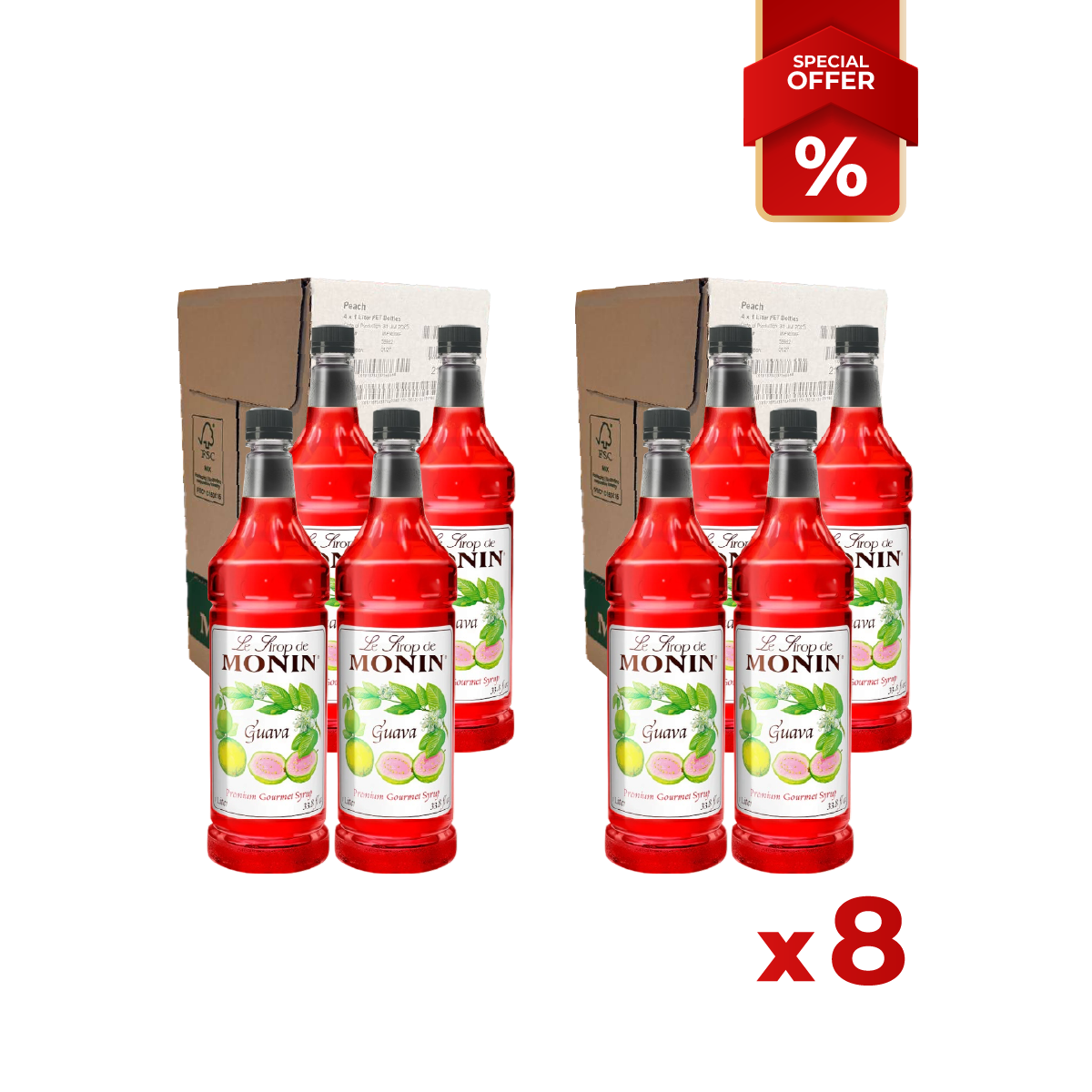 Sirop de Goyave MONIN, 1L