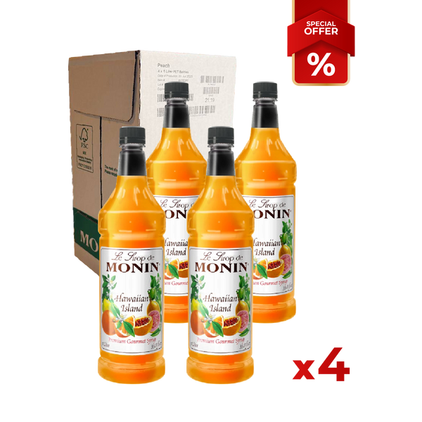 Hawaiian Island Syrup MONIN, 1L