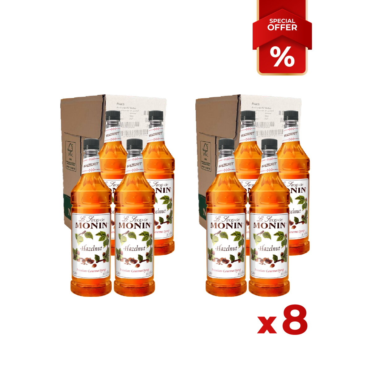 Sirop de Noisette MONIN B2B