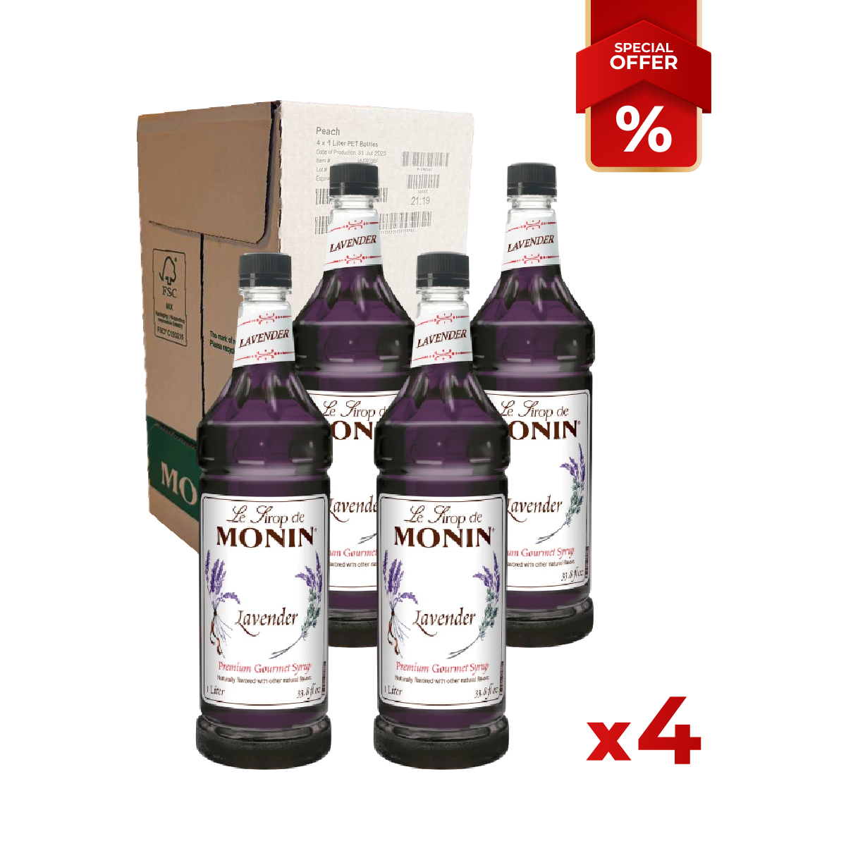 Sirop de Lavande MONIN, 1L