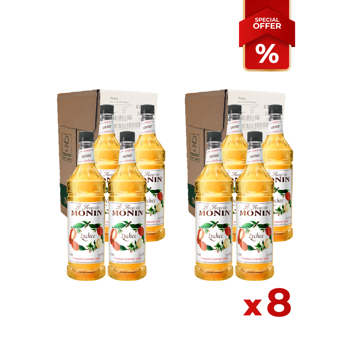 Sirop de Litchi MONIN, 1L