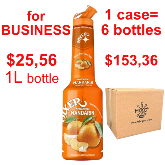 Mandarin Fruit Syrup Puree MIXER B2B