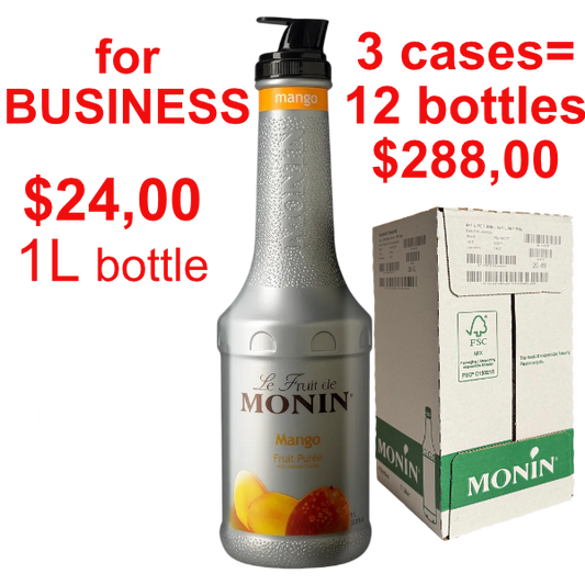 Mango Puree Syrup MONIN, B2B bundle