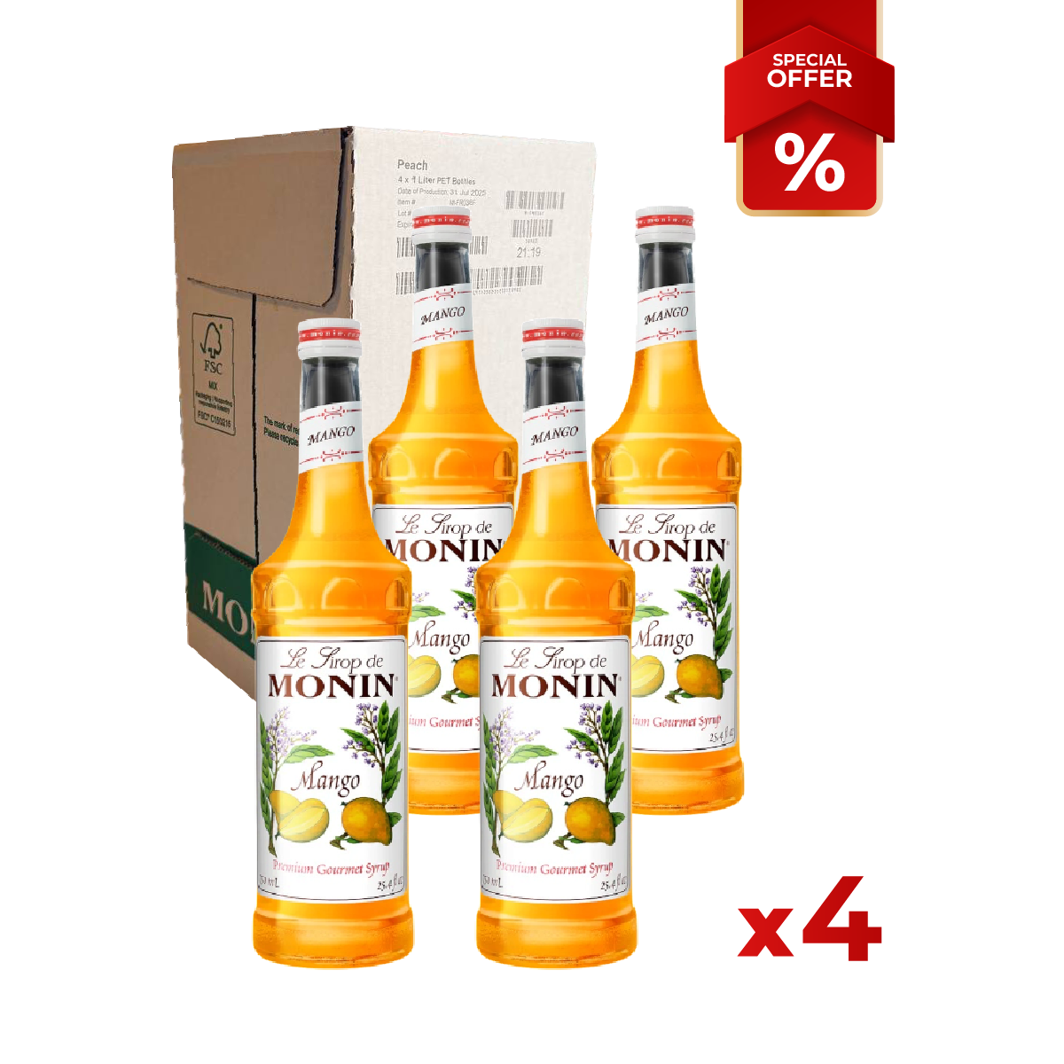 Sirop de Mangue MONIN 1L