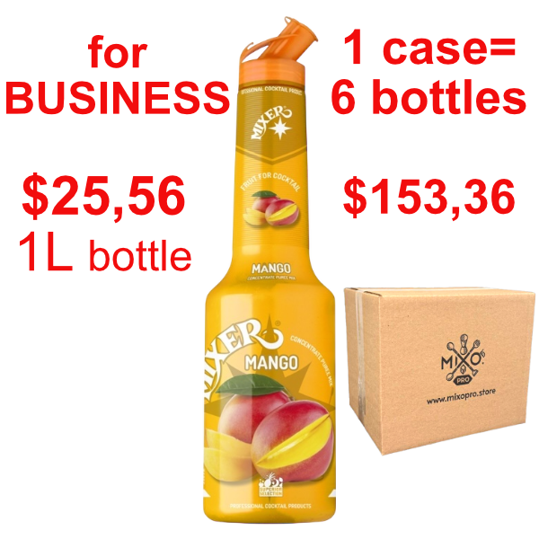 Mangue Puree Sirop MIXER B2B