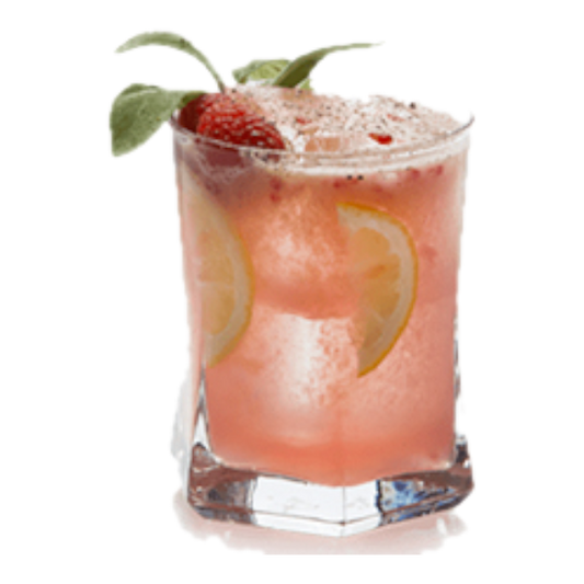 Mezcal Raspberry Bramble