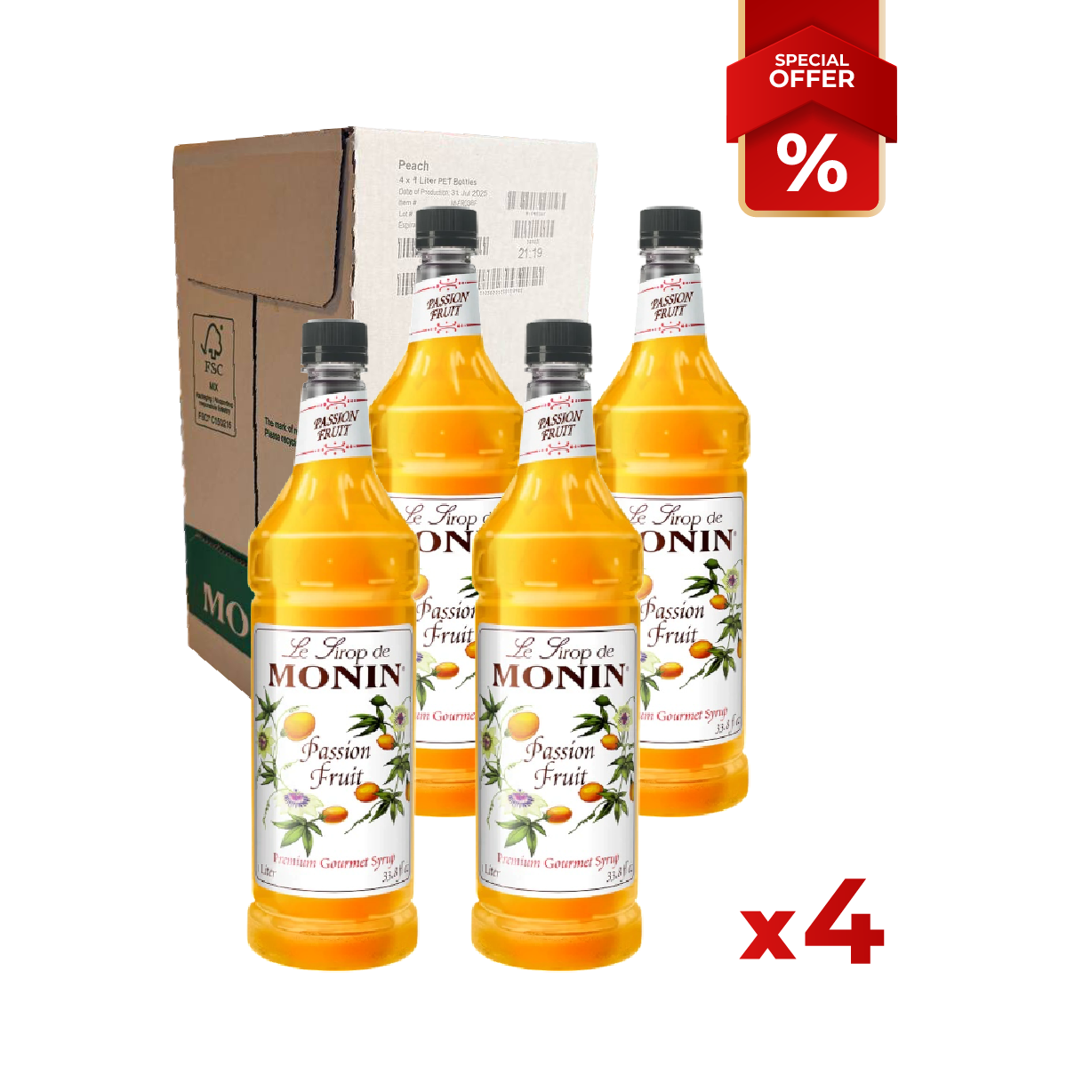 Sirop de Fruit de la Passion MONIN B2B