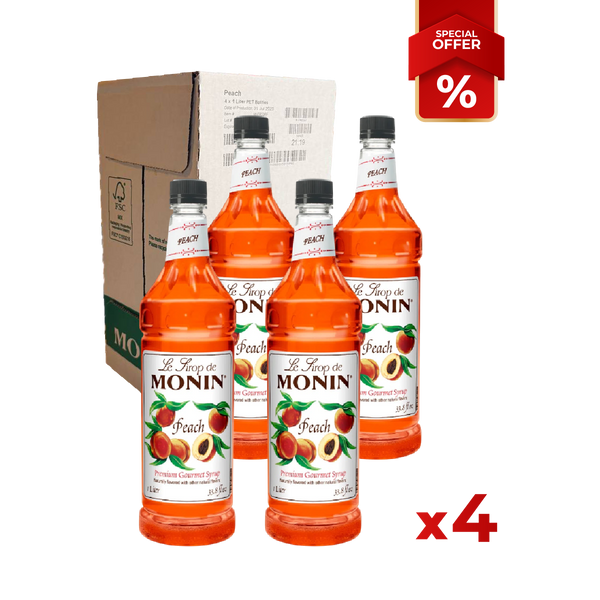 Sirop de Pêche MONIN, 1L
