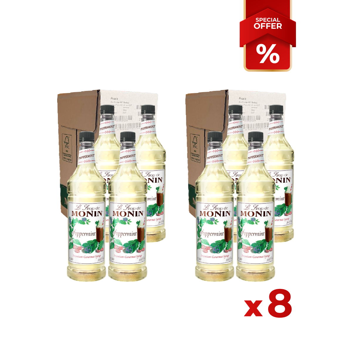 Peppermint Syrup MONIN 1L