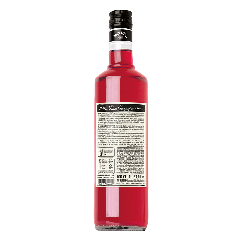 Photo of Pink Grapefruit Syrup MIXER, 1L