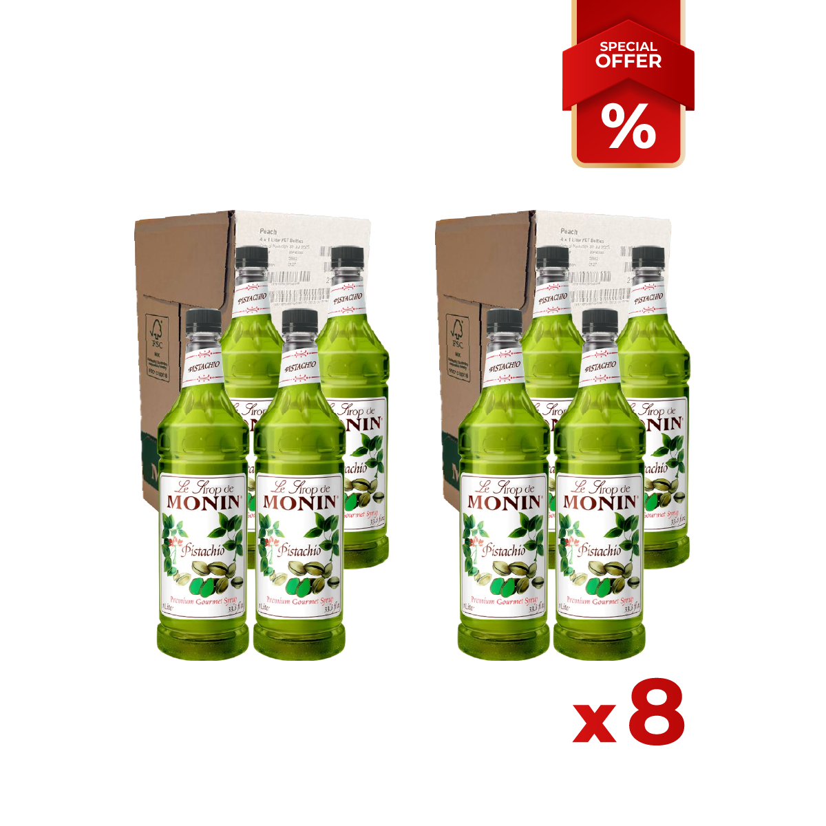 Pistachio Syrup MONIN 1L