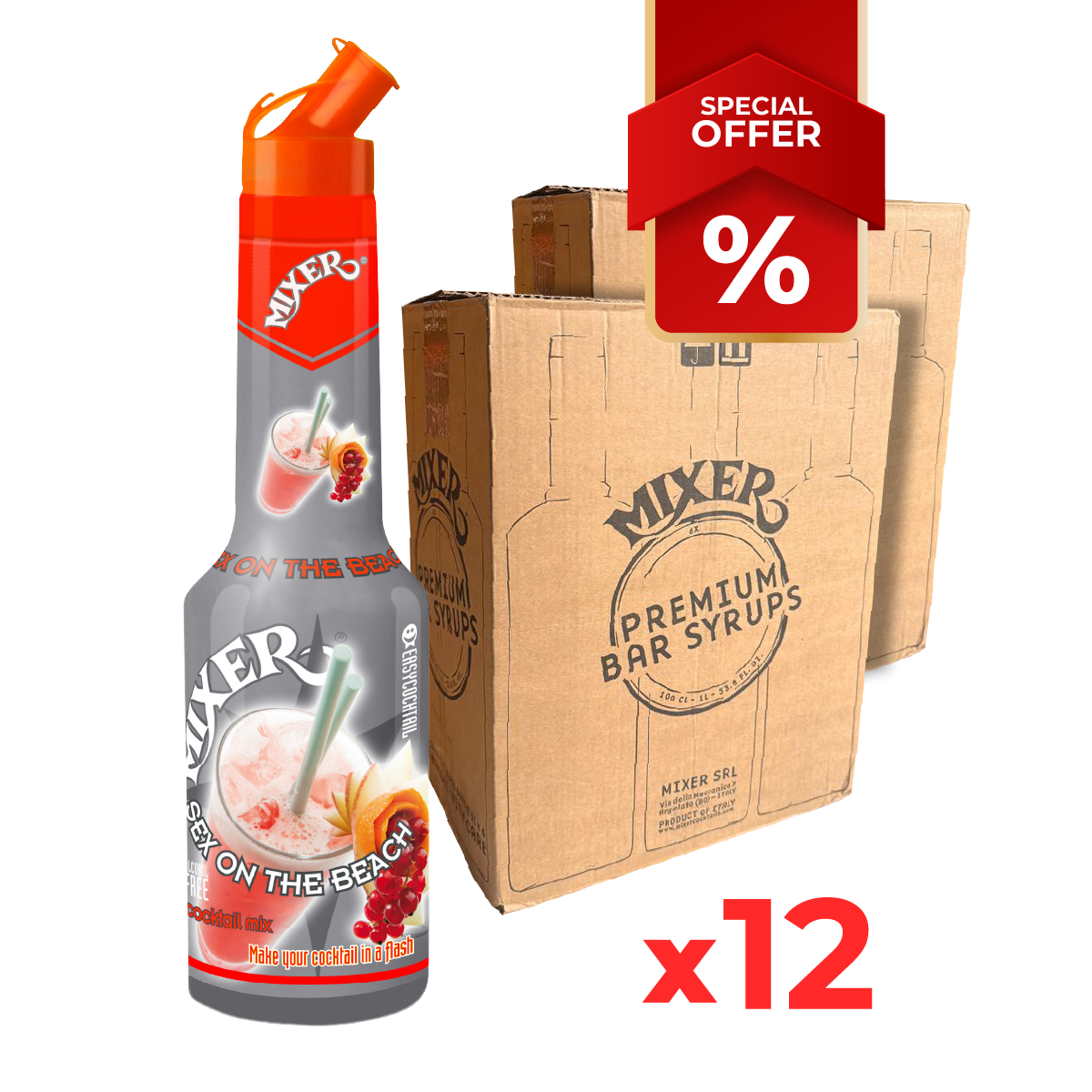 Mélange de Sex on the Beach MIXER, 1L