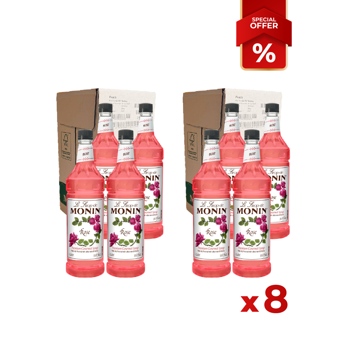Sirop de Rose MONIN 1L
