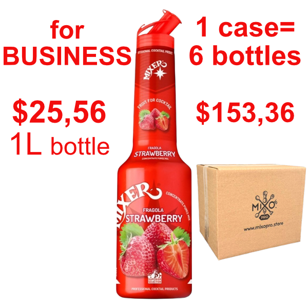 Fraise Puree Sirop MIXER B2B