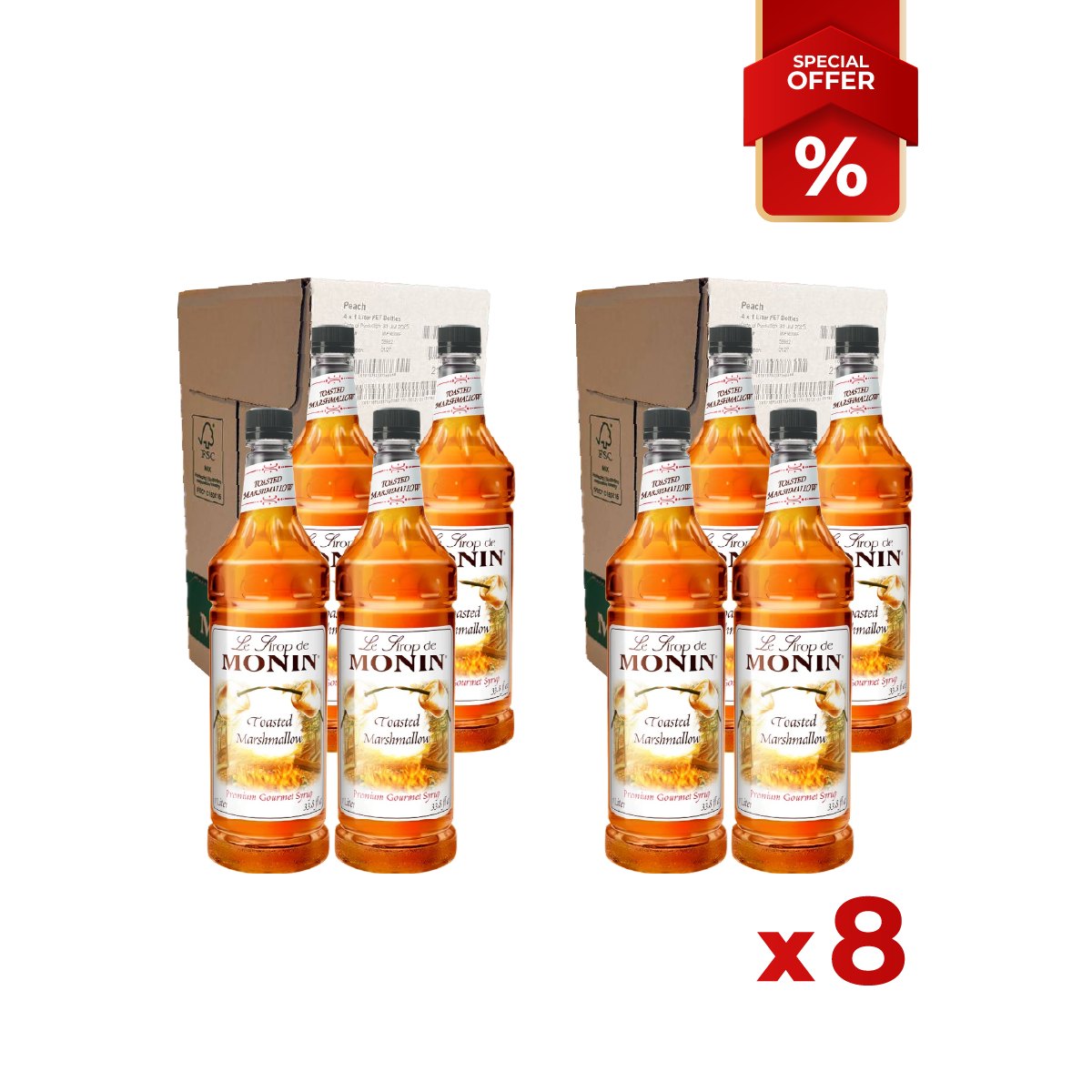 Marshmallow Toasted Syrup MONIN, 1L