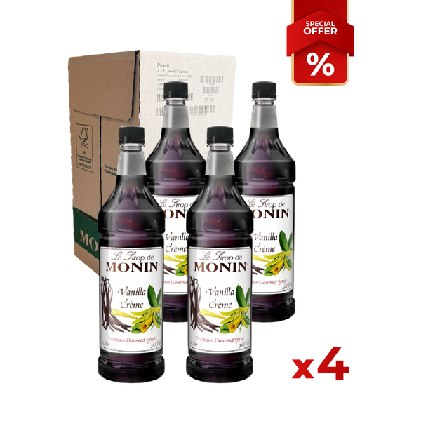 Sirop de Crème de Vanille MONIN 1l