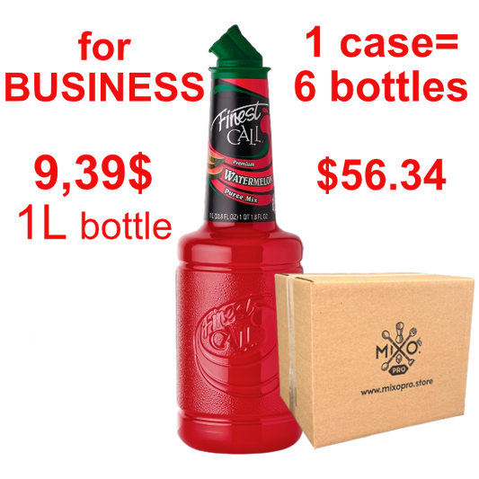 Watermelon Syrup-Puree FINEST CALL, B2B bundle