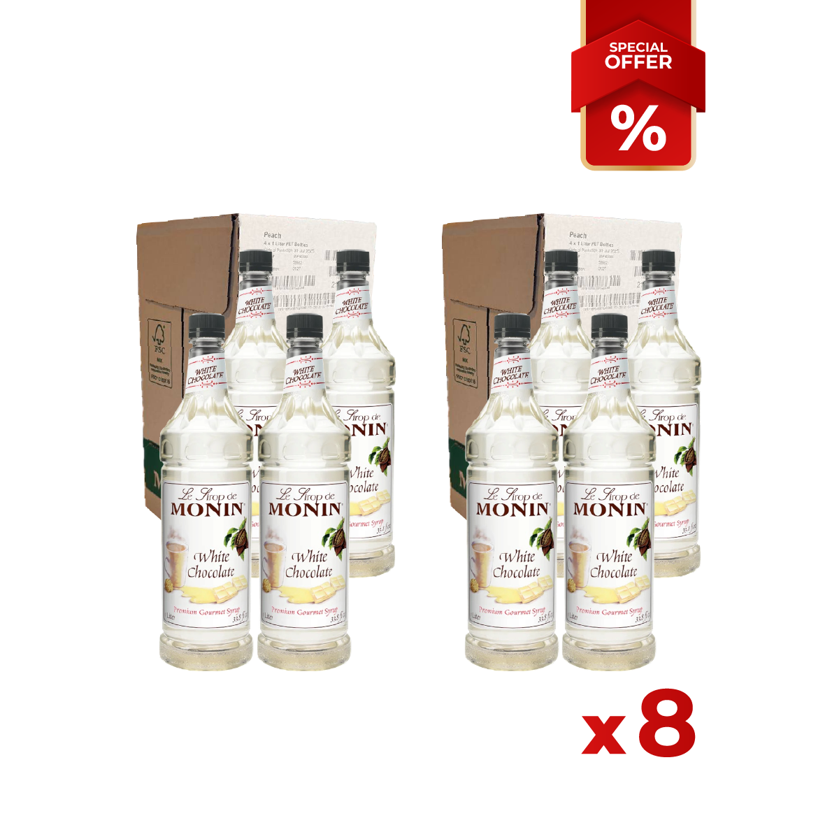 White Chocolate Syrup MONIN 1L