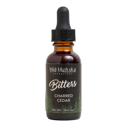 Charred Cedar (Forest Fire) Bitters WILD MUSKOKA, 30ml/1oz