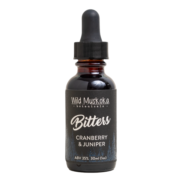 Cranberry & Juniper (Rock Barren) Bitters WILD MUSKOKA, 30ml/1oz