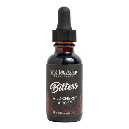 Wild Cherry & Rose Bitters WILD MUSKOKA, 30ml/1oz